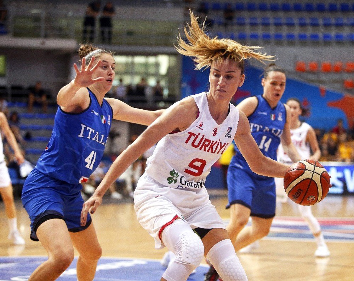 Kadınlar EuroBasket 2019: Türkiye: 54 - İtalya: 57