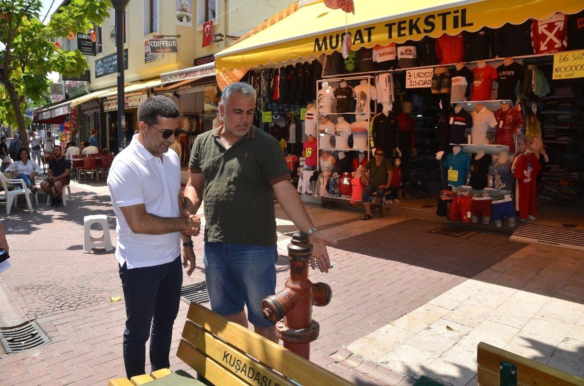 Kuşadası çarşılarında değişim rüzgarı başladı