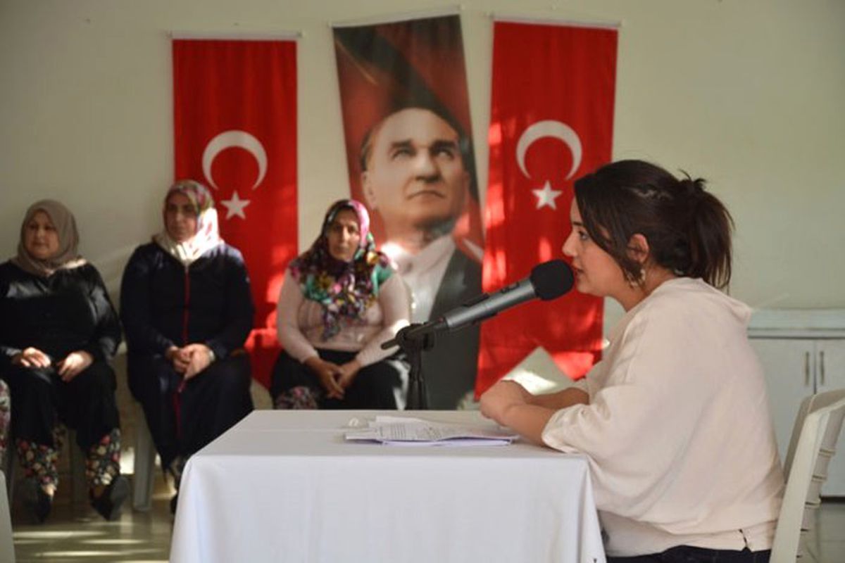 Mudanyalı kadınlara kooperatifleşme eğitimi