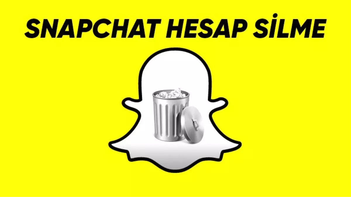 Snapchat Hesabı Nasıl Silinir?