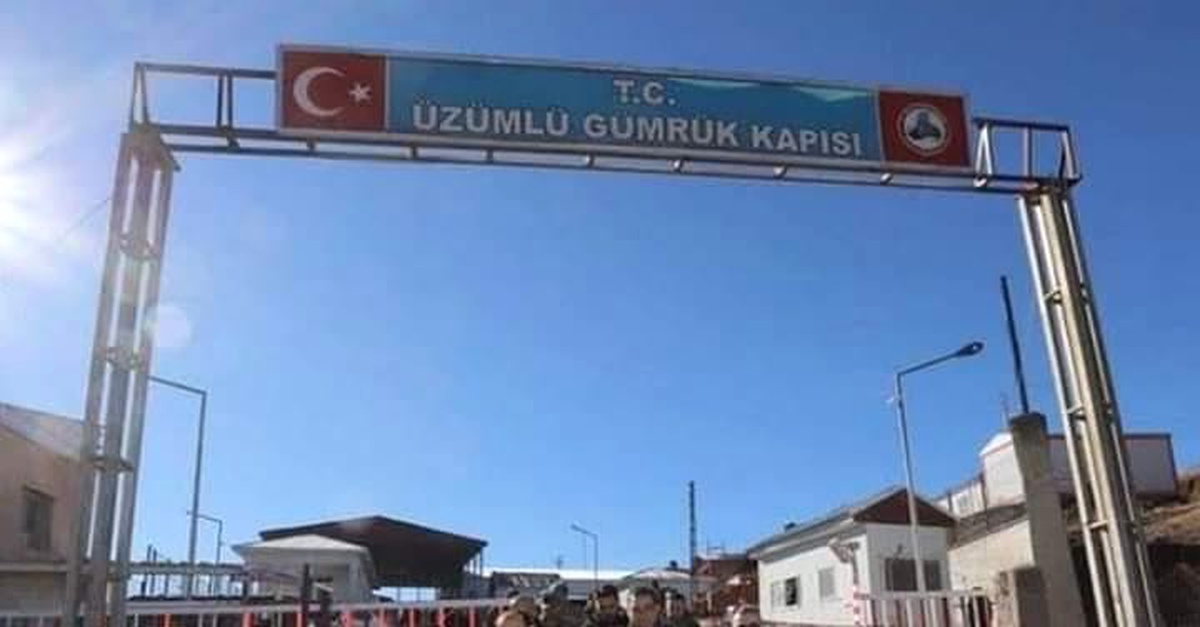 Üzümlü Gümrük Kapısı için sevindirici gelişme