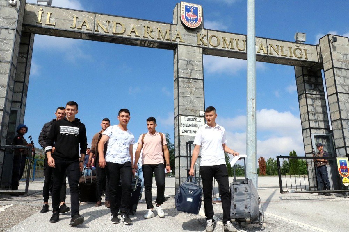 Yozgat\'ta askerler erken terhis heyecanı yaşadı
