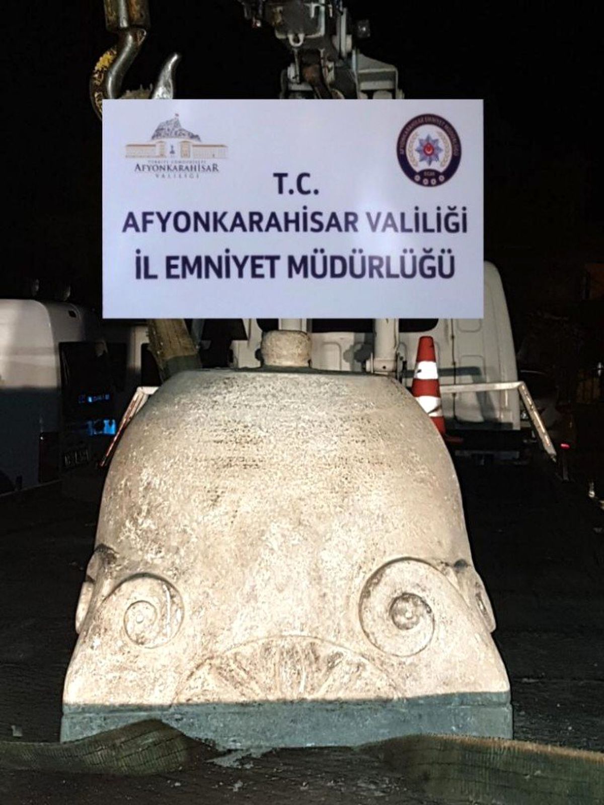 Afyonkarahisar\'da tarihi eser operasyonu