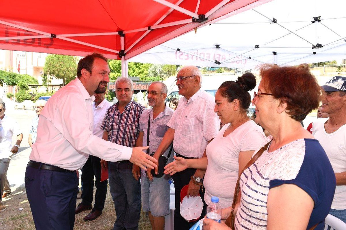 Çiğli\'de mahalle buluşmalarına devam