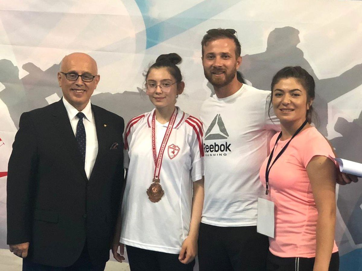 Denizlili taekwondo sporcusu Türkiye 3\'üncüsü oldu