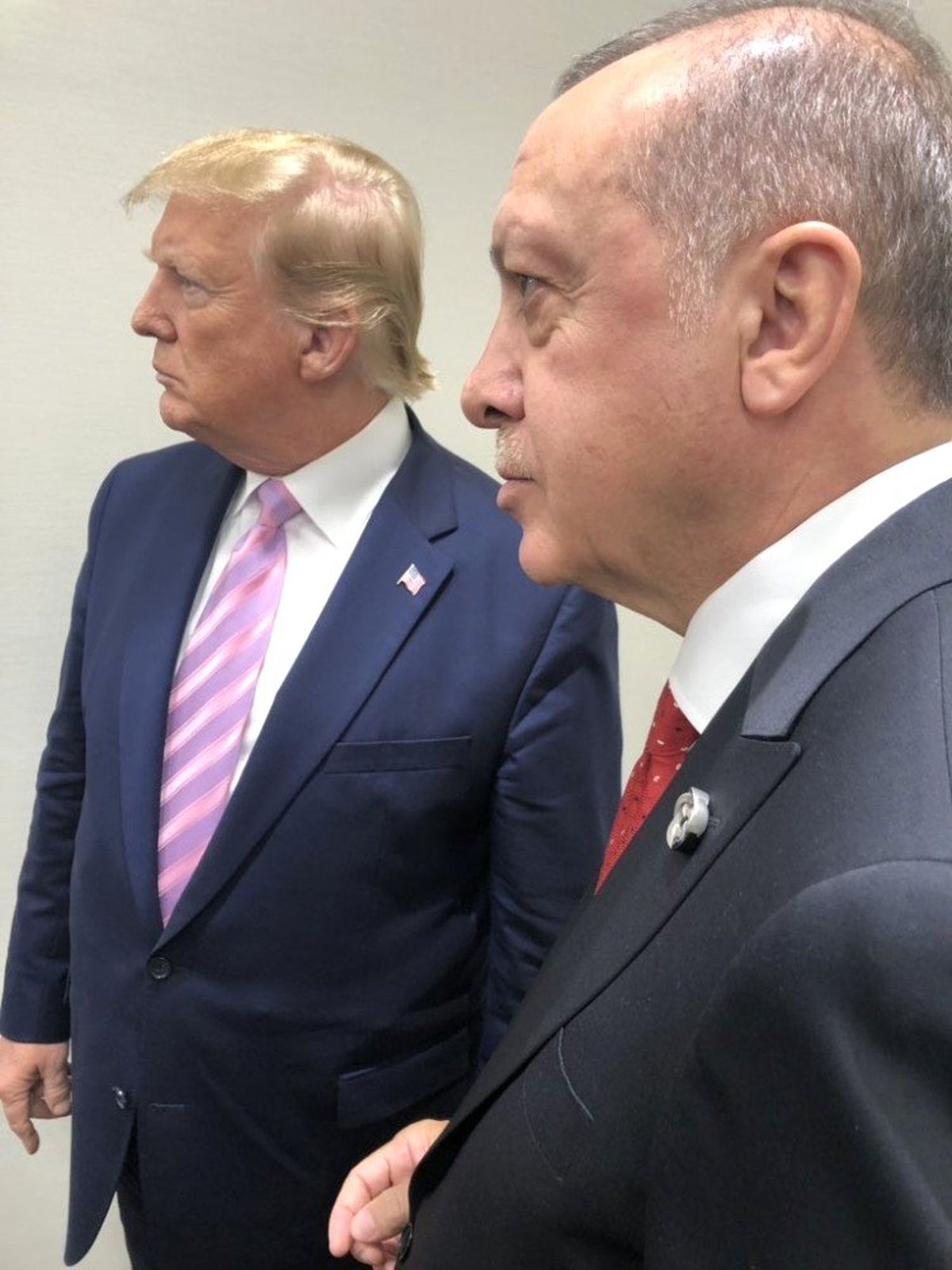 Erdoğan ve Trump\'tan G20\'de samimi poz