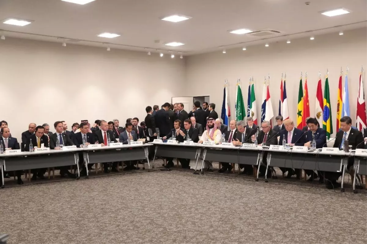G20 liderleri Dijital Ekonomi oturumunda buluştu