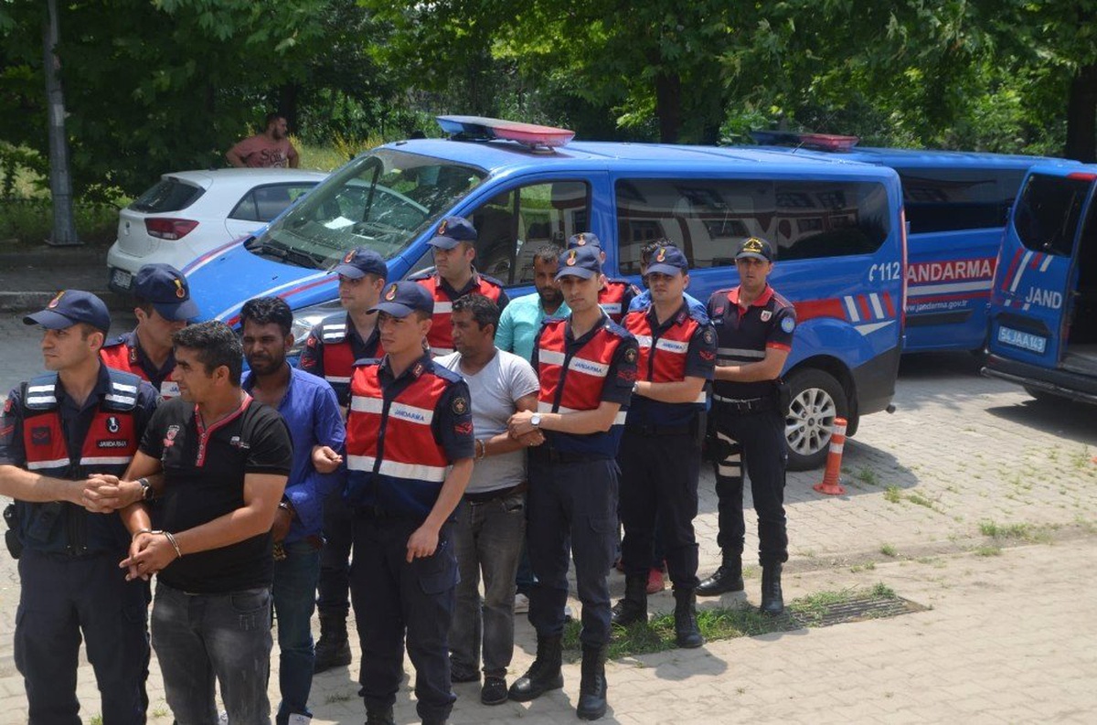 Kablo hırsızlarına jandarma tokadı: 5 tutuklama