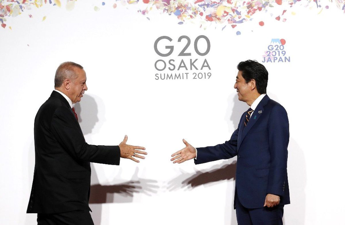 Liderler G20 için bir arada