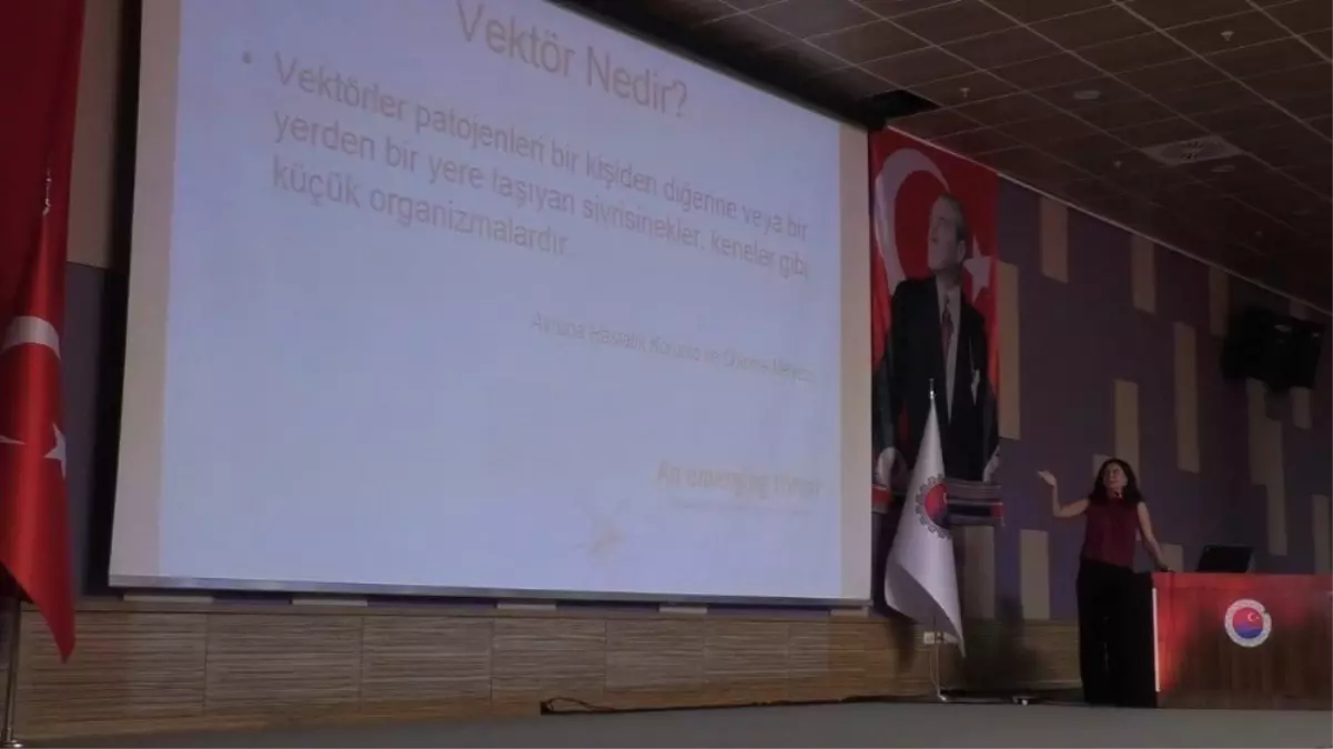 Sivrisinekle mücadele konusunda eğitim verildi