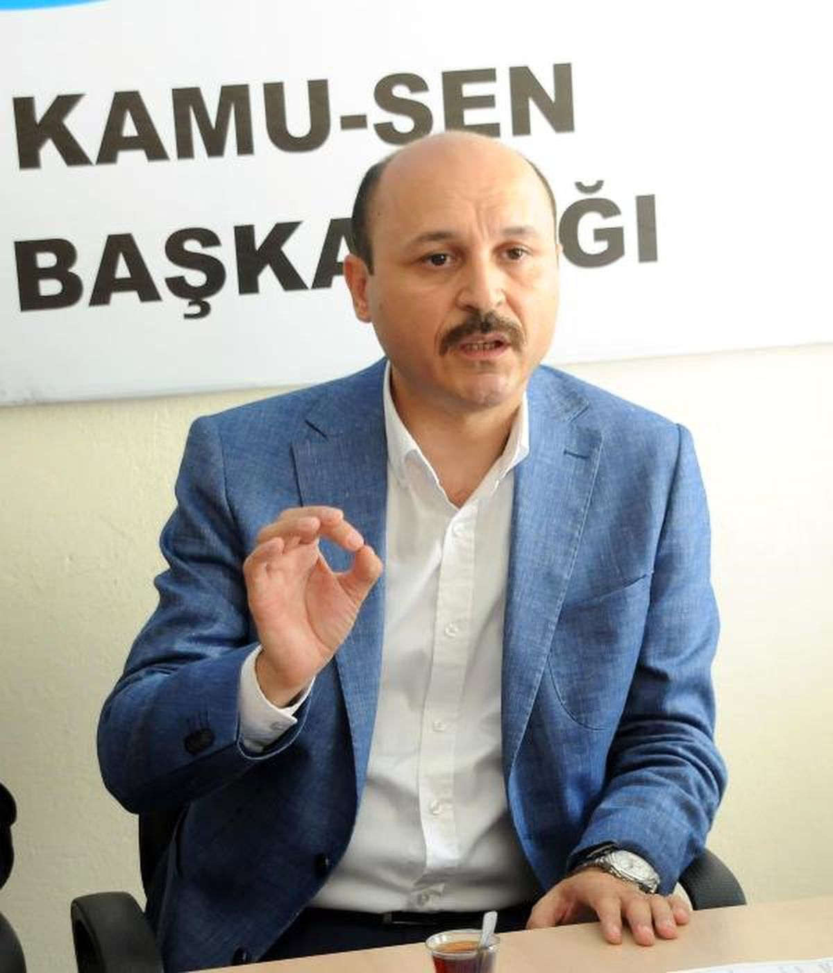 Talip Geylan: Enflasyonun 3 puan üzerinde maaş artışı istiyoruz