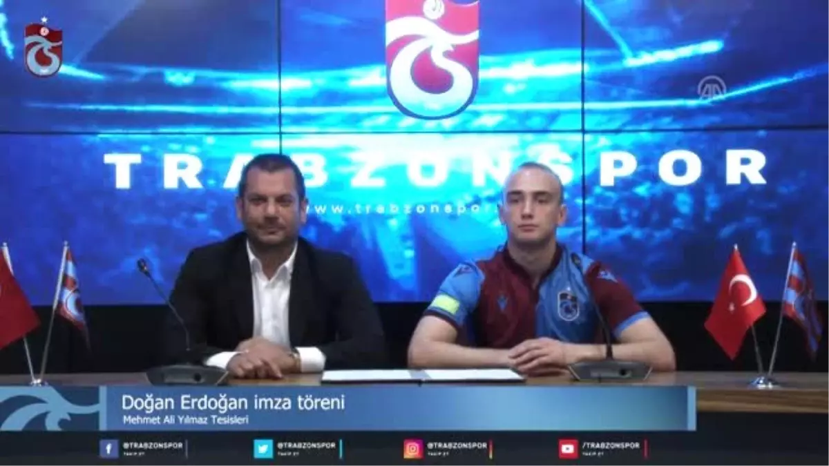 Trabzonspor, Doğan Erdoğan\'ı renklerine bağladı