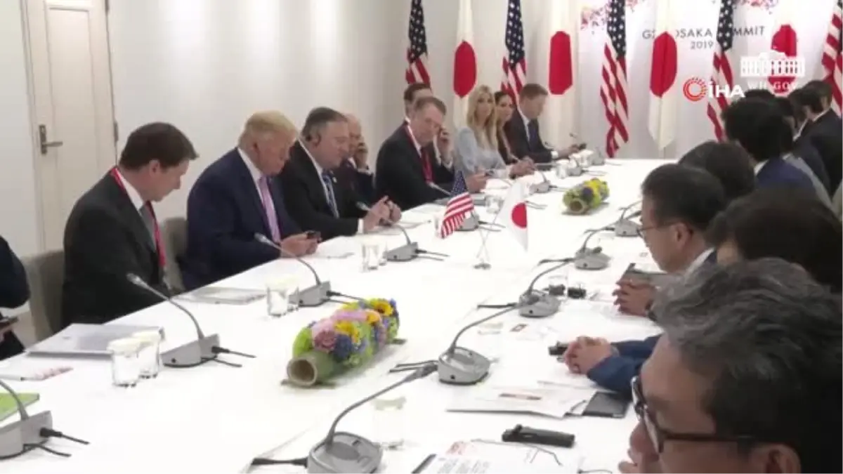 Trump ve Abe G20\'de Bir Araya Geldiİkili Ticaret Masada