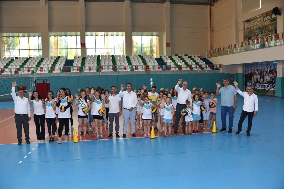 Yaz spor okulları kapısını açtı