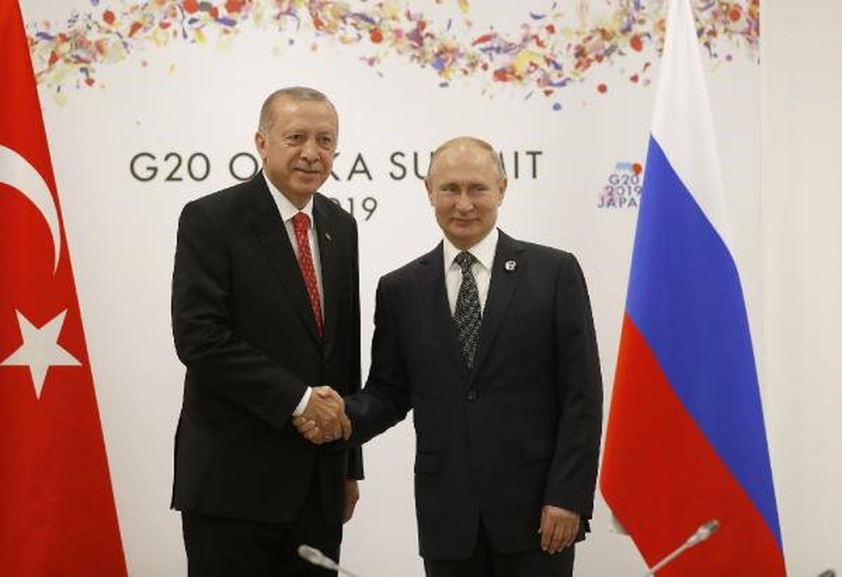 Cumhurbaşkanı Erdoğan, Rusya Devlet Başkanı Putin ile görüştü