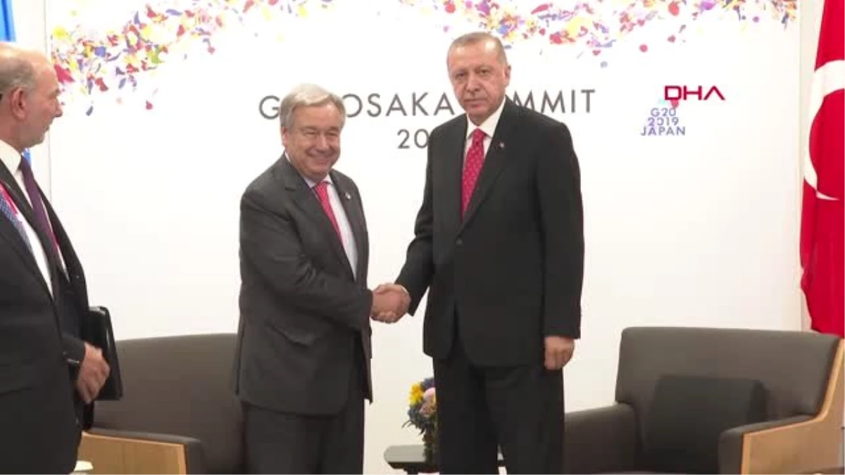 DHA DIŞ - Cumhurbaşkanı Erdoğan, BM Genel Sekreteri Guterres ile görüştü