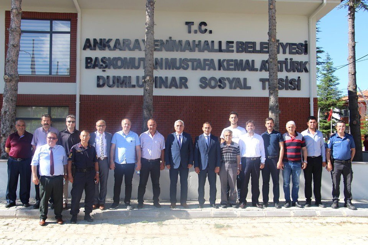 Dumlupınar\'da Kent Konseyi Çalışma Yönergesi Toplantısı
