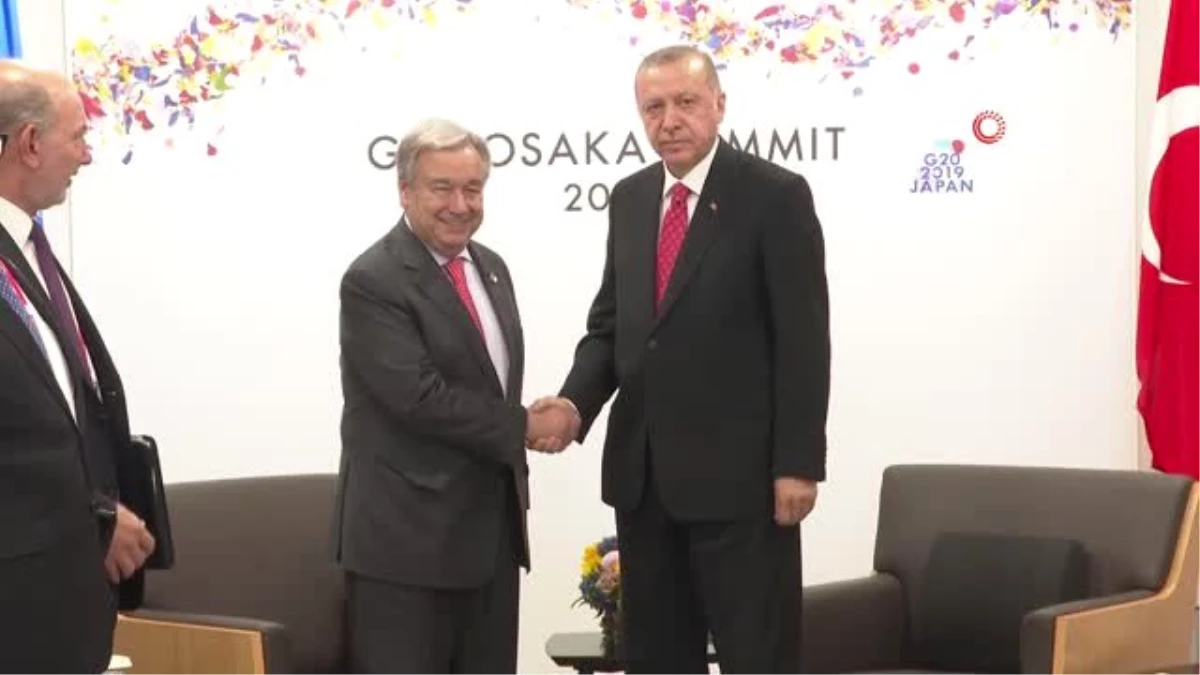 Erdoğan, BM Genel Sekreteri Guterres ile Görüştü