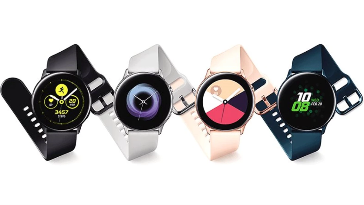 Samsung\'un Yeni Akıllı Saati Galaxy Watch Active 2\'nin Görüntüleri Ortaya Çıktı
