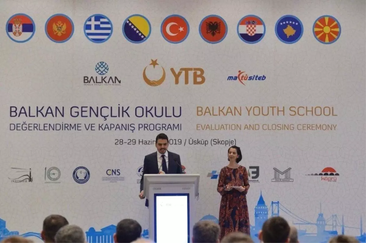 Balkan Gençlik Okulu Kapanış Programı yoğun ilgiyle gerçekleştirildi