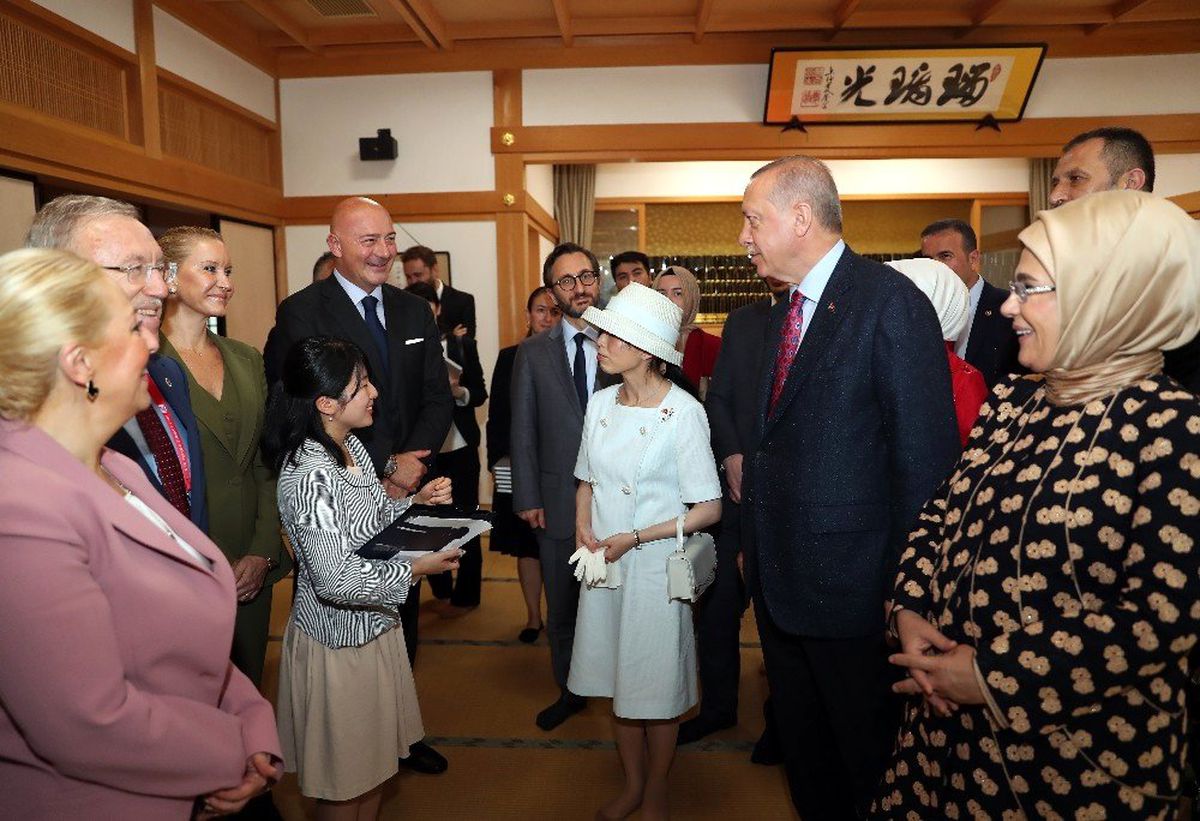 Cumhurbaşkanı Erdoğan, Japonya\'da Ara Güler Sergisi\'nin açılışını yaptı