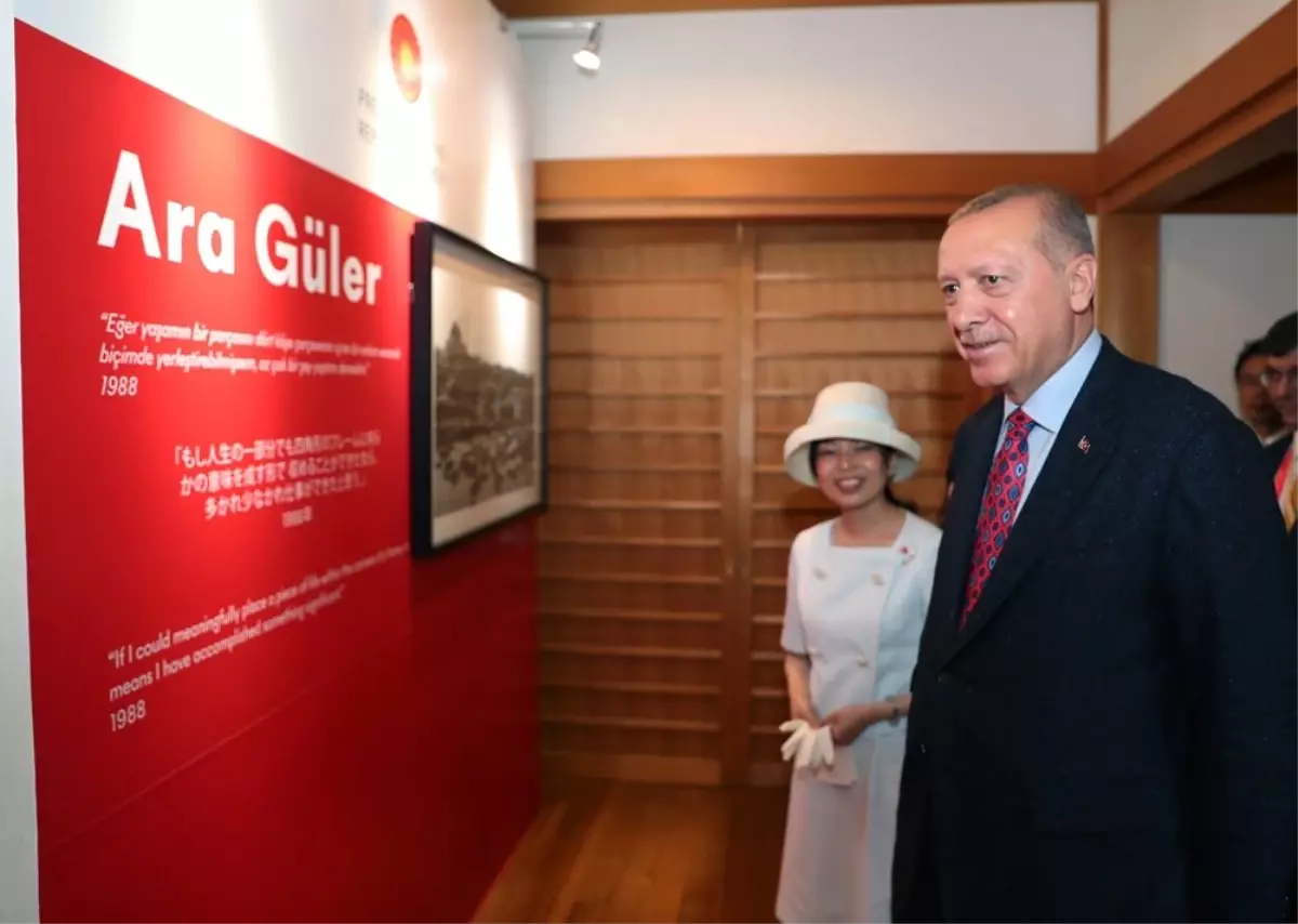 Cumhurbaşkanı Erdoğan, Japonya\'da Ara Güler Sergisi\'nin açılışını yaptı