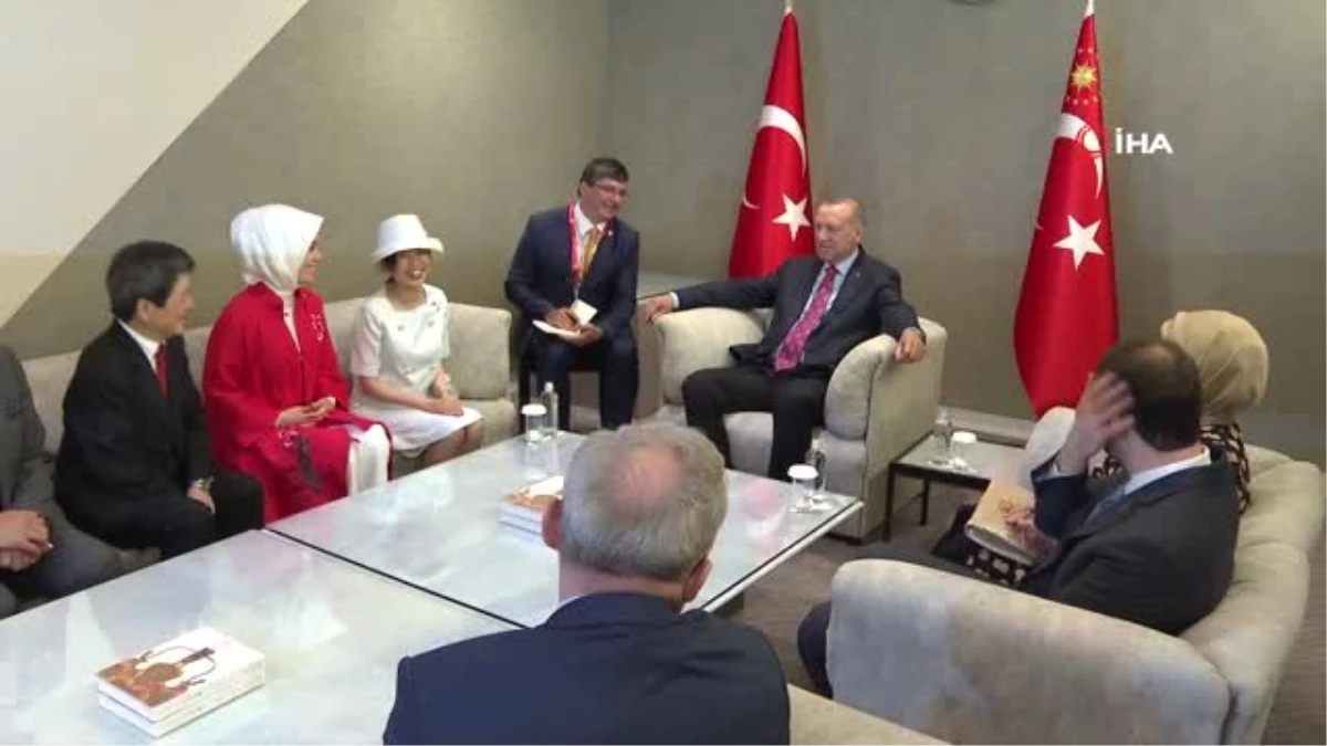 Cumhurbaşkanı Erdoğan, Prenses Akiko ile Görüştü