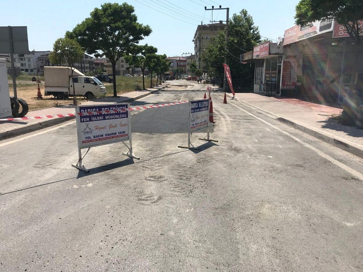 Darıca\'da asfalt seferberliği