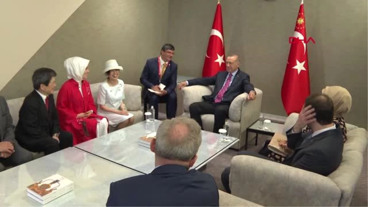 DHA DIŞ- Erdoğan, Altes Prenses Akiko ile görüştü