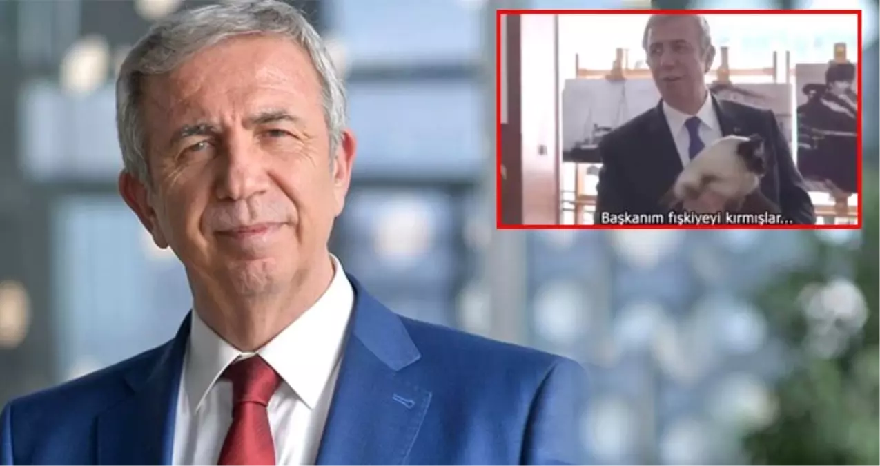 Mansur Yavaş sosyal medyayı salladı! Melih Gökçek\'e "fışkiye" göndermesi