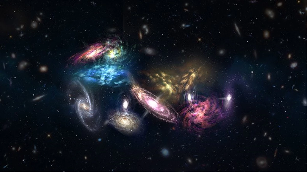 NASA\'nın Kızılötesi Sayesinde Gözlemlediği Büyüleyici Whirlpool Galaksisi