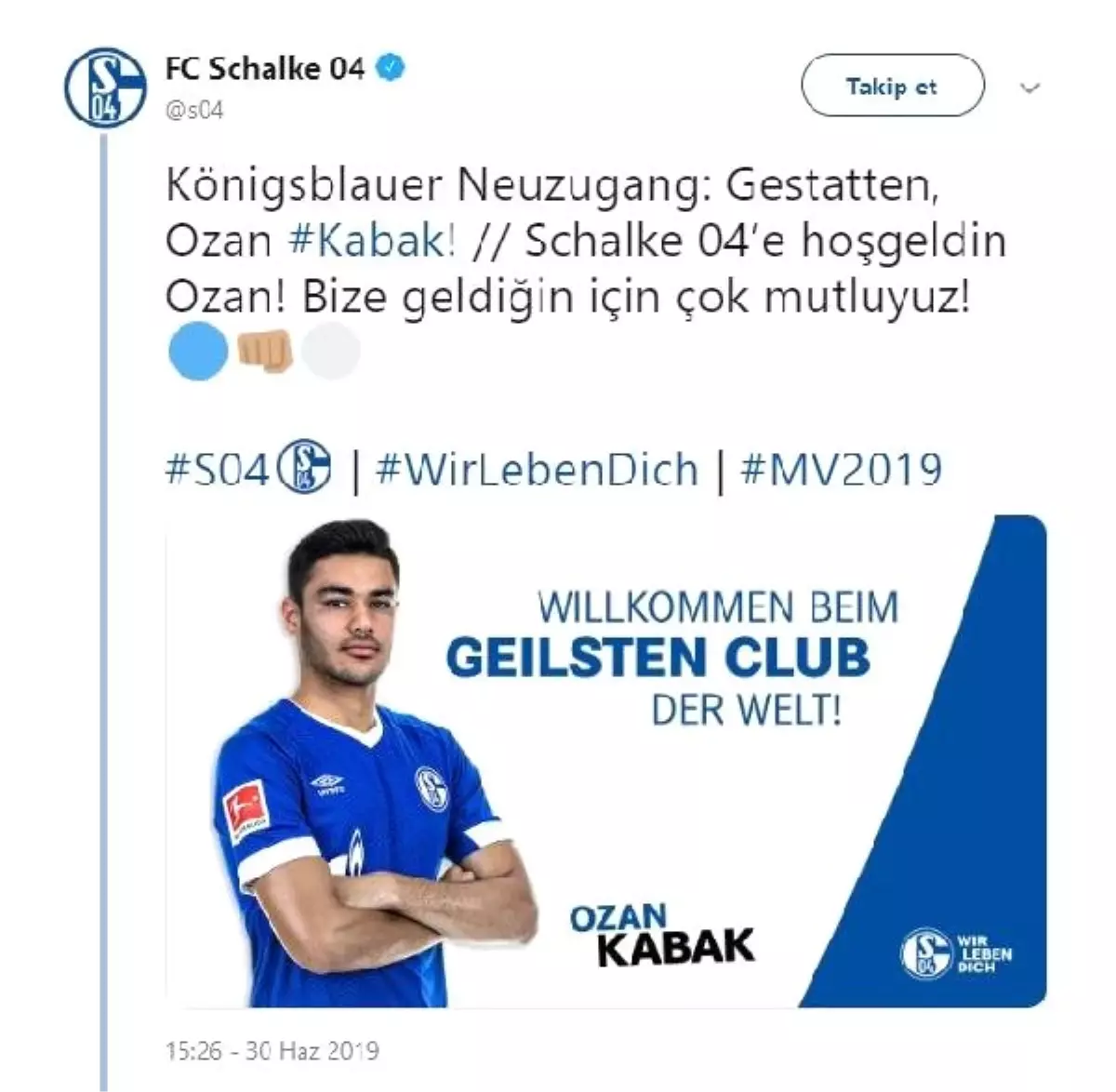 Ozan Kabak resmen Schalke\'de