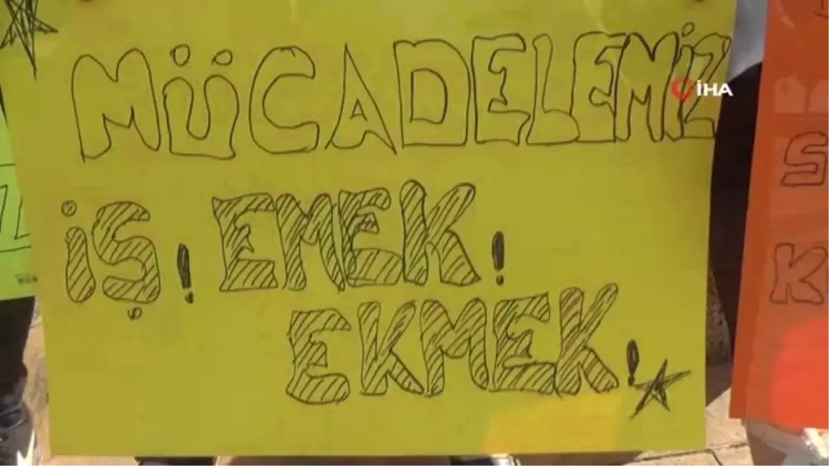 Yerlerinden edilen kadınlar eylemlerini sürdürüyor