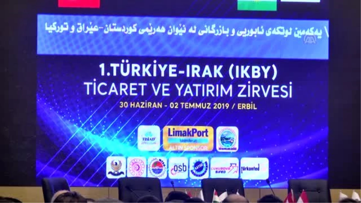 1. Türkiye-Irak (IKBY) Ticaret ve Yatırım zirvesi