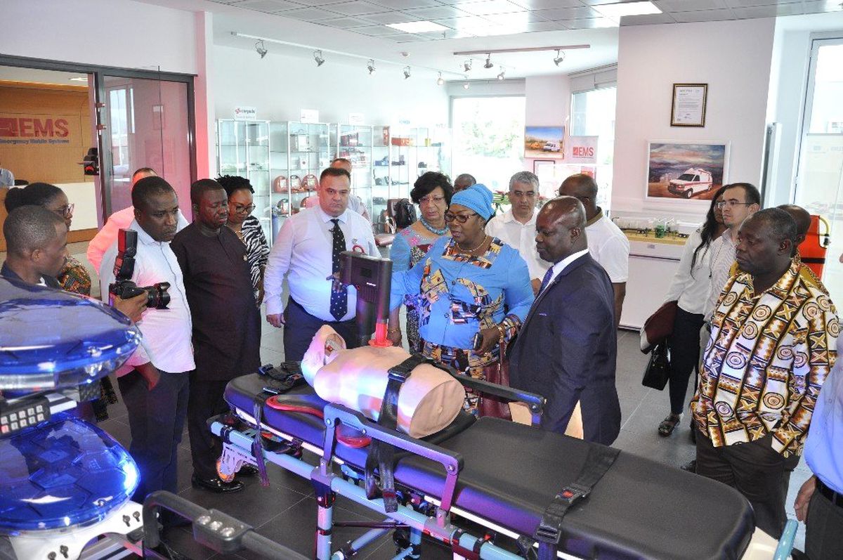 Afrika\'ya Türk dizaynı 307 ambulans