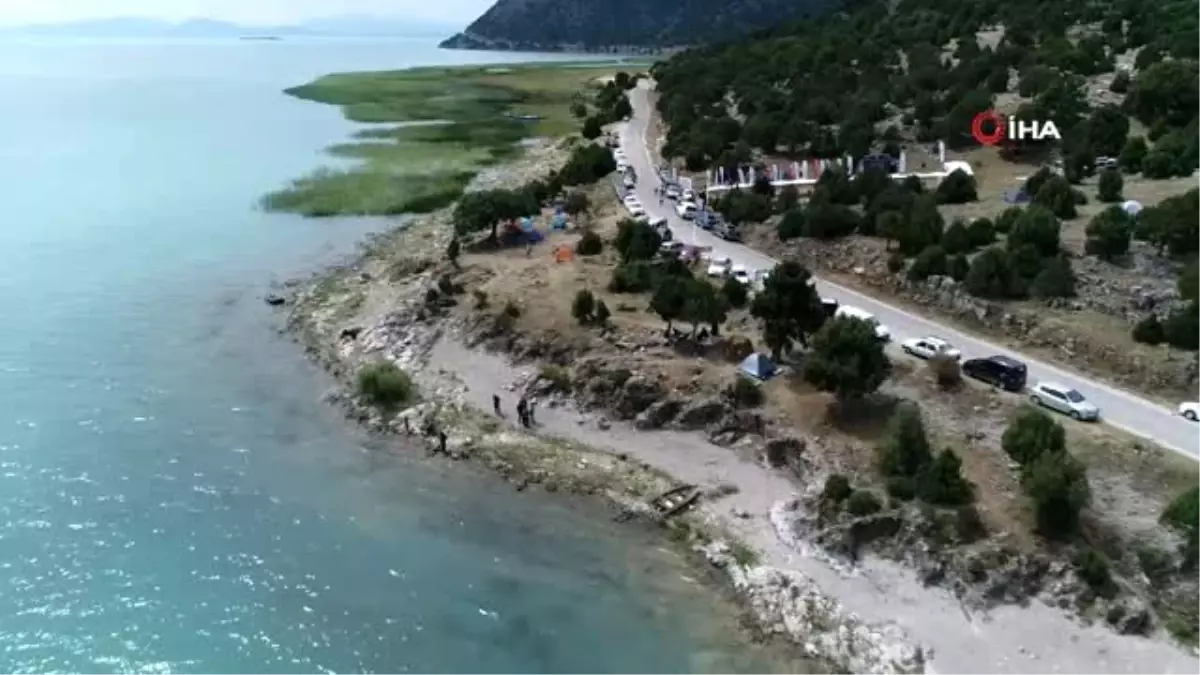 Beyşehir Gölü\'nde "Sudak Balığı" yakalama yarışması