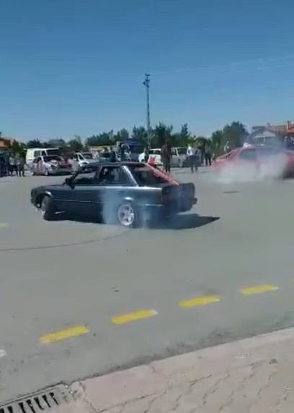 Bu da düğün konvoyu drifti