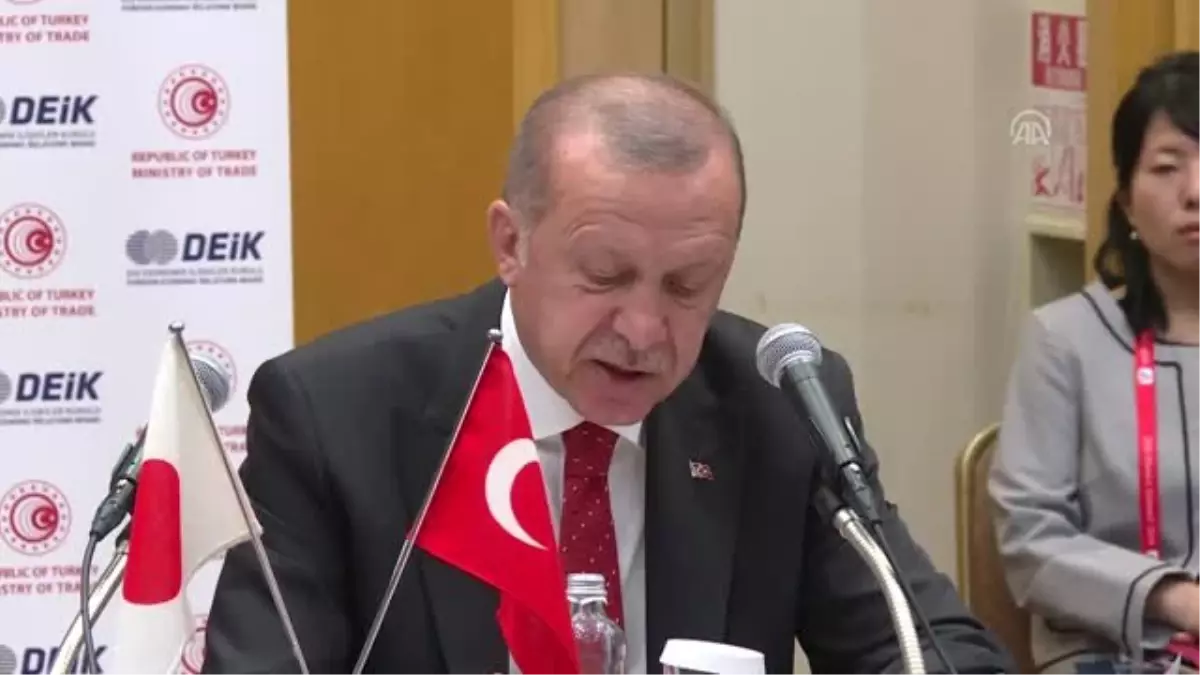 Cumhurbaşkanı Erdoğan: "Japon şirketlerinin Türkiye\'deki yatırımlarını çeşitlendirerek,...