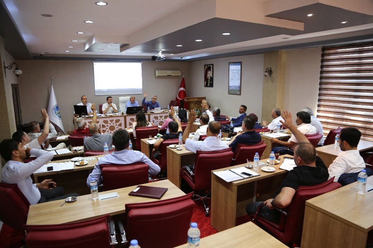 Develi Belediyesi\'nde Temmuz Ayı Meclis Toplantısı Yapıldı