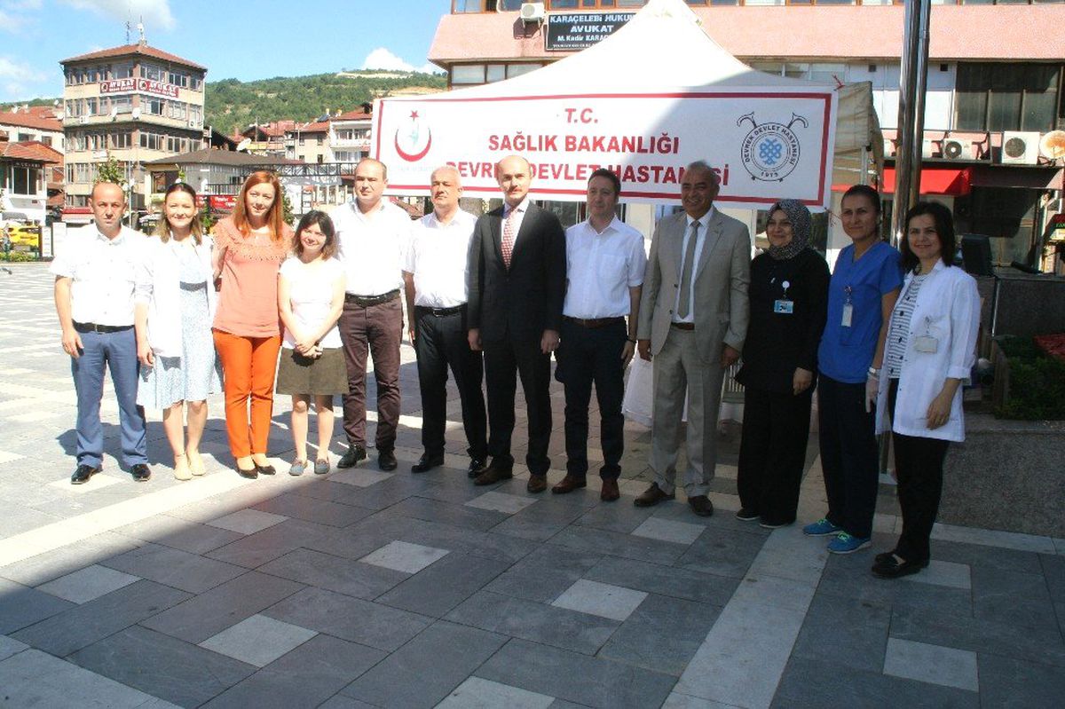 Devrek Devlet Hastanesi\'nden tanıtım programı