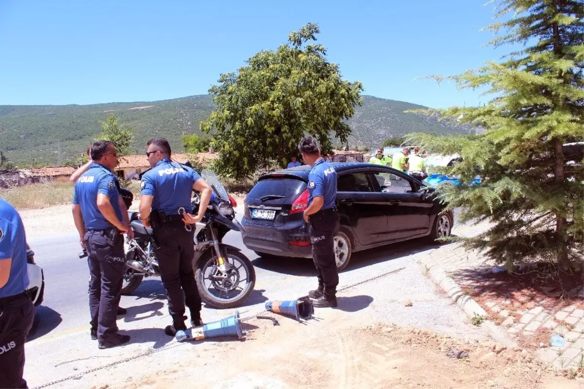 \'Dur\' ihtarından kaçan sürücünün aracında uyuşturucu yakalandı