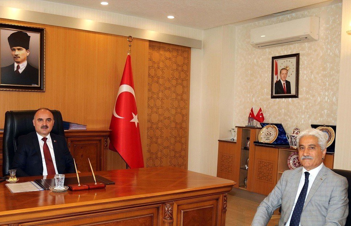 İl Kültür ve Turizm Müdürü Taymuş\'tan Vali Günaydın\'a Veda Ziyareti