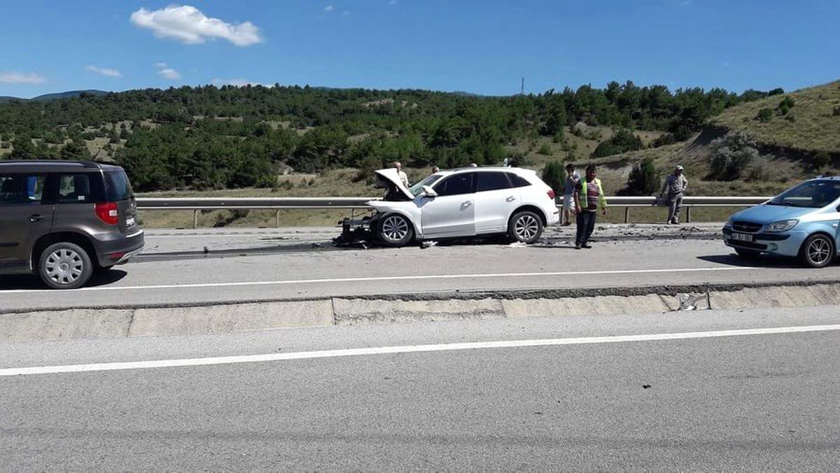 İş makinesine arkadan çarpan iş adamı kazada öldü