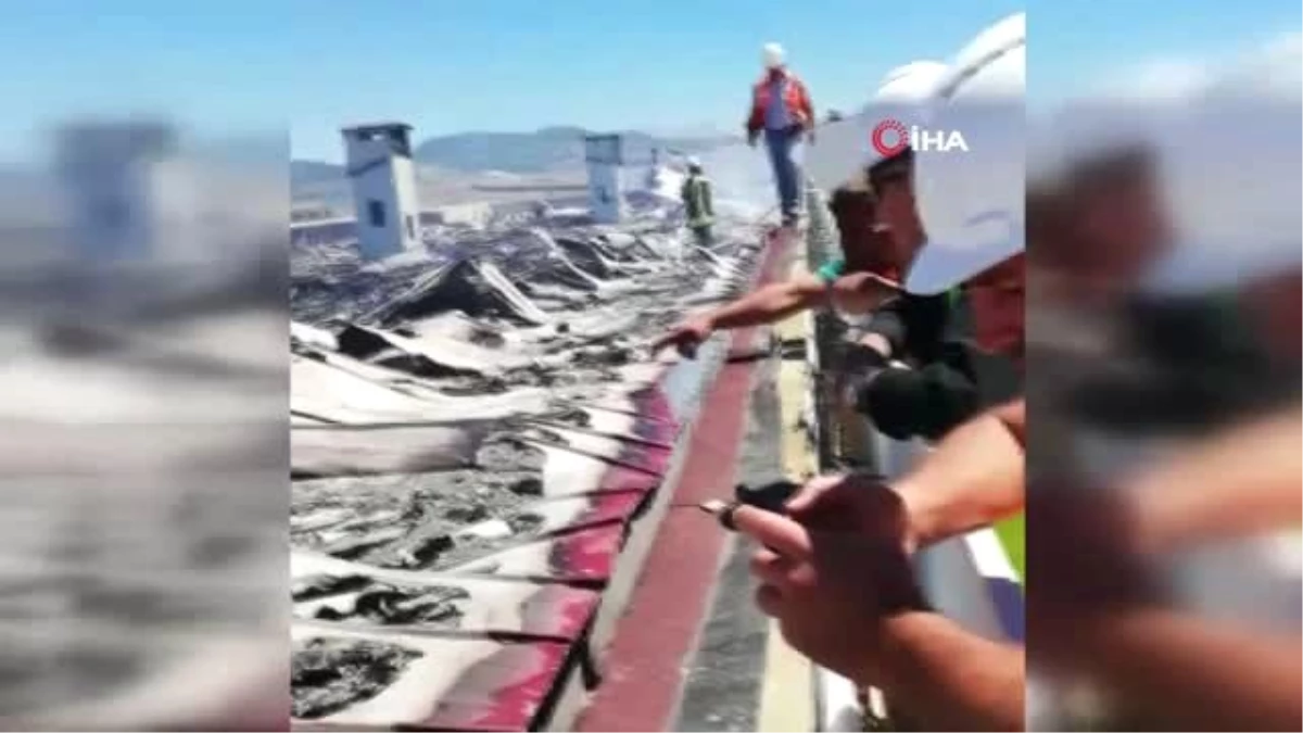 Isparta Kara Havacılık Okulu\'ndaki yangın söndürüldü