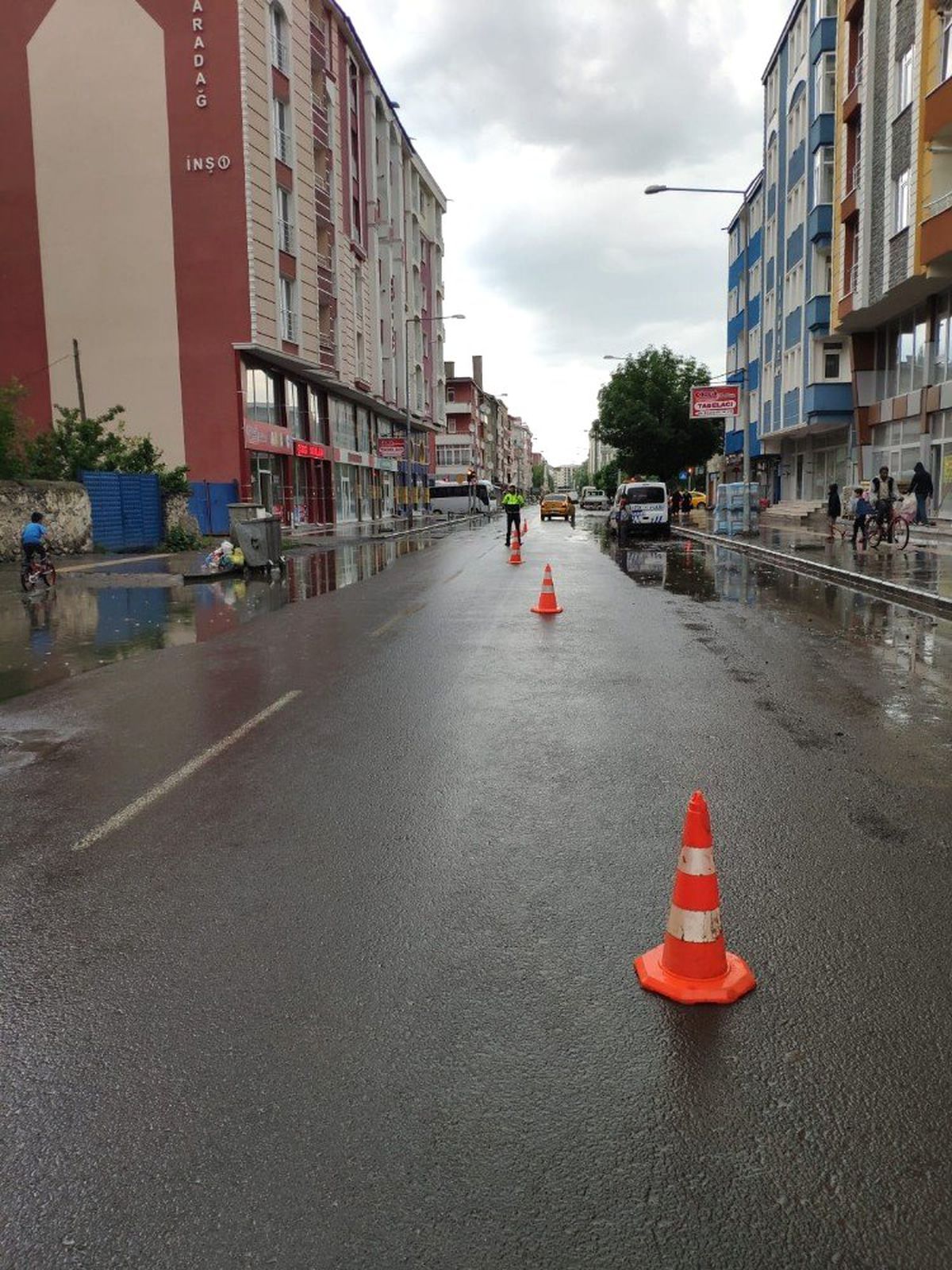 Kars\'ta trafik uygulaması
