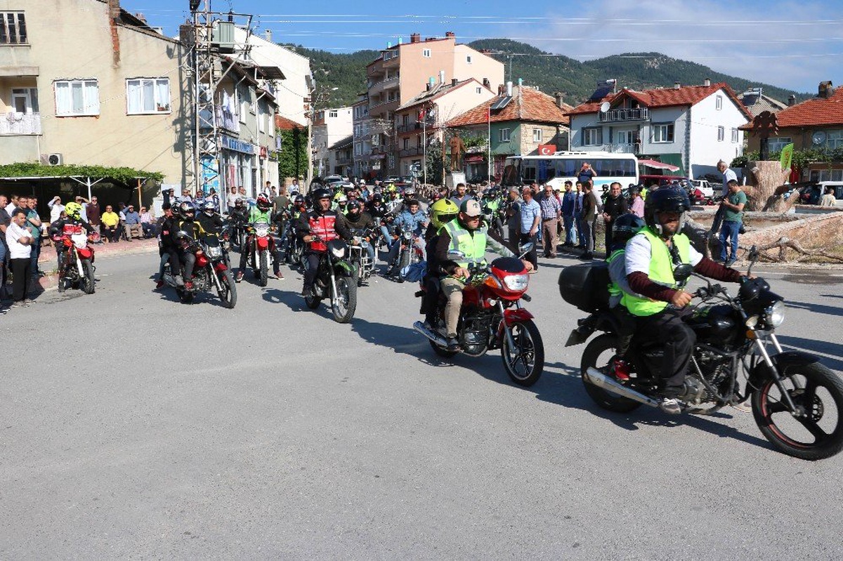Konya\'da Geleneksel Köprülü Kanyon Motosiklet Gezisi coşkusu