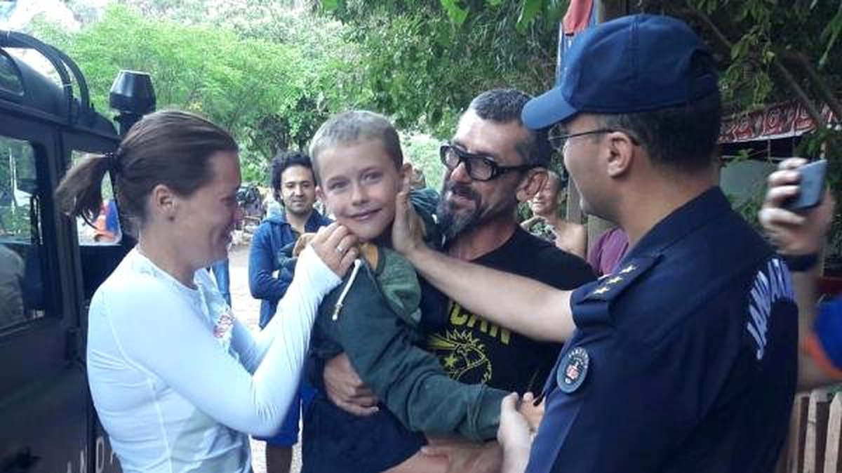 Likya Yolu\'nda dün kaybolan Rus çocuk sabah bulundu