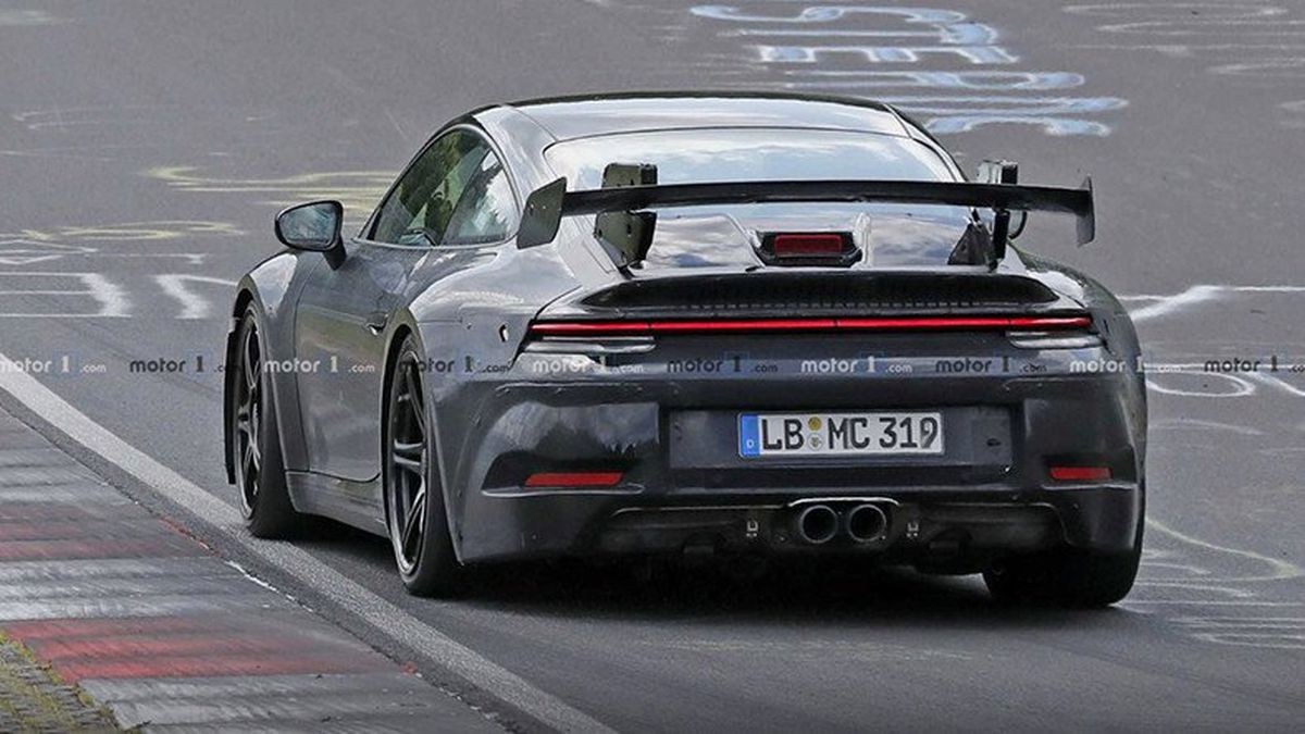 Porsche GT3, \'Uçacak Herhalde\' Dedirten Kanatlarıyla Görüntülendi