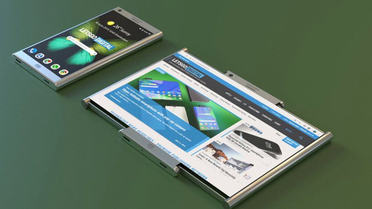 Samsung\'un Garip Ama Bir O Kadar da Heyecan Verici Akıllı Telefon Tasarımı