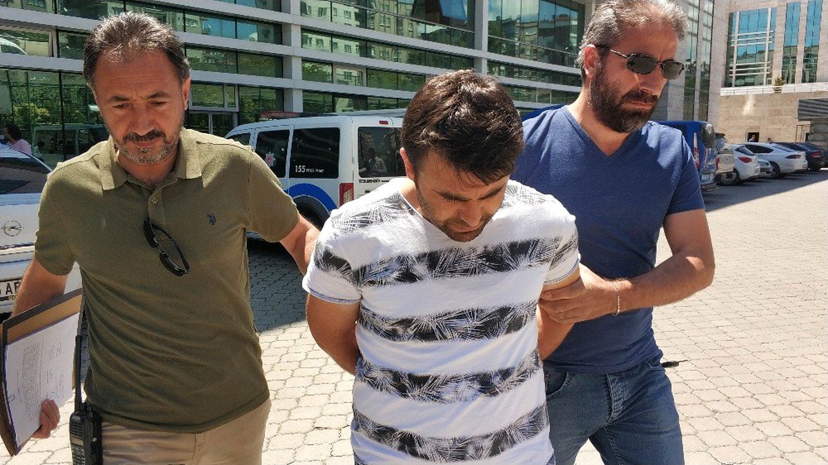 Adliyenin kapısını kırıp kaçmak isteyen şahıs tutuklandı